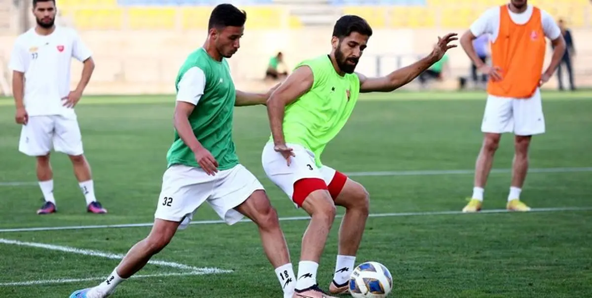 تمرین پرسپولیس در غیاب ملیپوشان و مصدومان