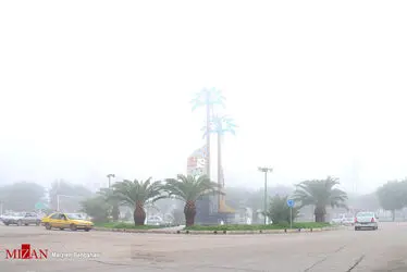 بندر مه آلود