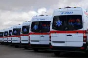 تحویل ۲۴ دستگاه آمبولانس به وزارت بهداشت از سوی بنیاد مستضعفان
