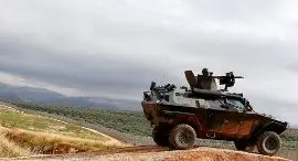اعزام خودرو‌های «کبری۲» ترکیه به مرز سوریه