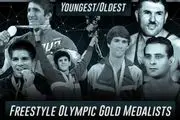 لیست اسامی جوان ترین و مسن ترین مدال آوران کشتی در المپیک / حسن یزدانی در رتبه چهاردهم