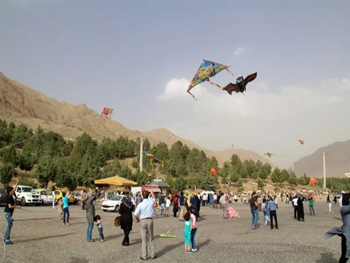 جشنواره بادبادکها در ملایر+تصاویر