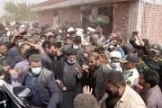  رئیس جمهور در طوفان شن! / گزارش تصویری