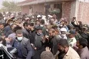  رئیس جمهور در طوفان شن! / گزارش تصویری