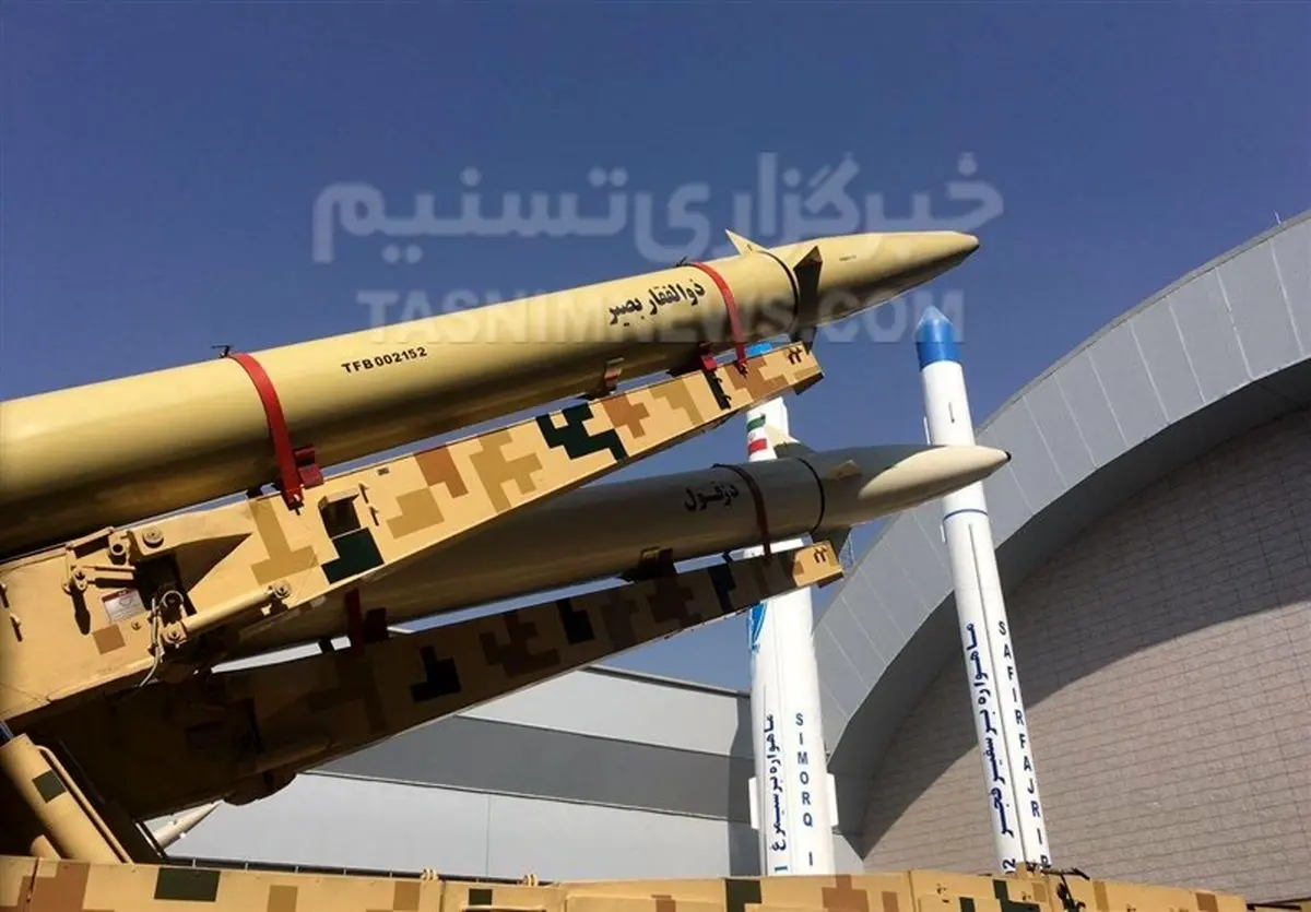 موشک جدید سپاه رونمایی شد