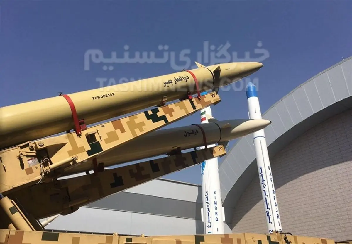 موشک جدید سپاه رونمایی شد