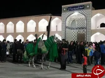
کاروان غم درشب اول محرم در حسینیه ایران به روایت تصویر
