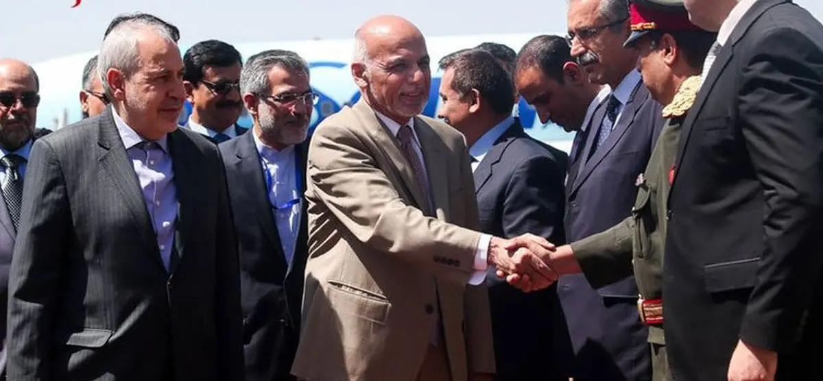 رئیسجمهور افغانستان وارد تهران شد+تصاویر