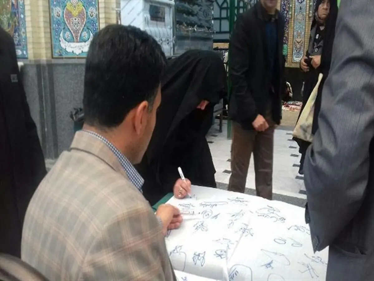 سمنانی ها خواستار تسریع در انتقال آب دریای خزر به این استان شدند+عکس