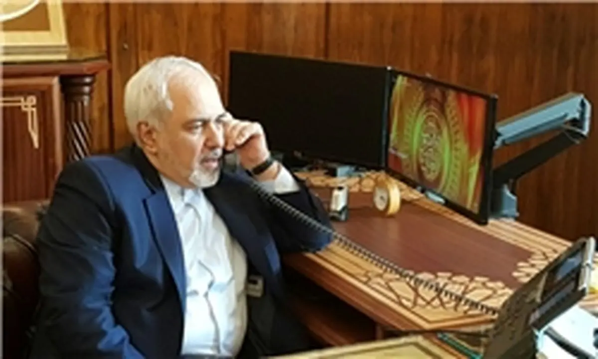 گفتگوی تلفنی ظریف با همتای قطری