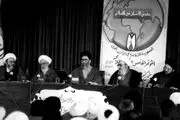 شهید آیت‌الله سیدمحمدباقر حکیم‌ در کنار رهبر انقلاب + تصاویر