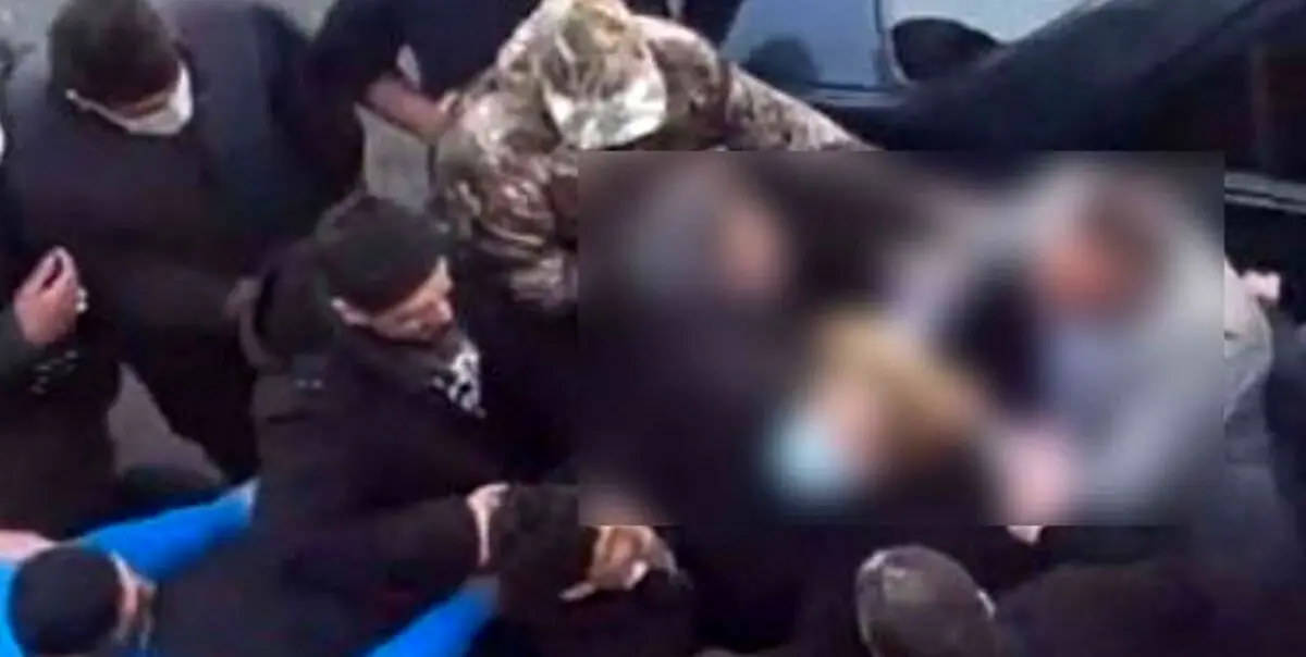  فیلم جدید از میدان‌داری زنی که می‌گفتند مادر یکی از دانش‌آموزان است 