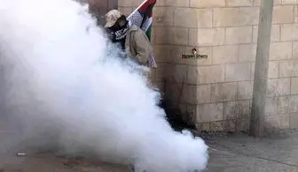 شلیک گاز فلفل و اشک آور به فلسطینی ها