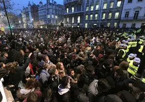 تظاهرات مردم انگلیس علیه خشونت پلیس