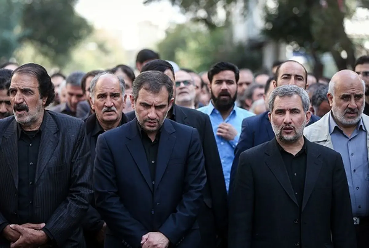 مراسم ترحیم والده محسن و پرویز اسماعیلی برگزار شد