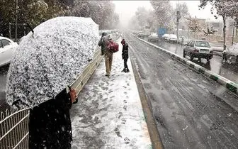 پیش‌بینی بارش ۵ روزه برف و باران در ۱۶ استان