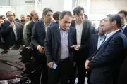 بازدید وزیر صنعت از نخستین محصول جهاد خودکفایی ایران خودرو
