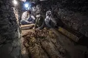کشف گورستان باستانی جدید در منیای مصر