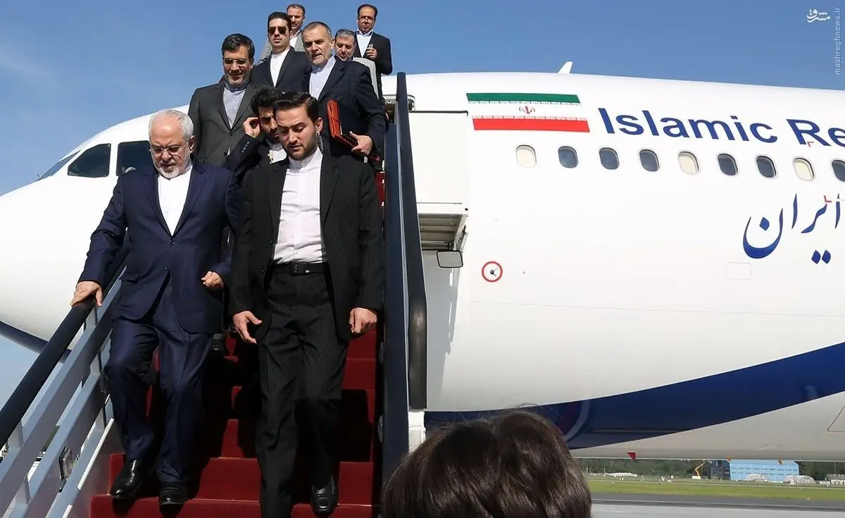 ظریف به تهران بازگشت