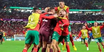 بازیکن تیم مراکش پس از برد مقابل پرتغال نوشت: آزادی
