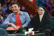 رفتار قابل تحسین عمو پورنگ با مادرش + فیلم