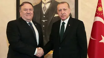 پمپئو با اردوغان دیدار می کند