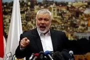 هشدار رهبر حماس به صهیونیست‌ها