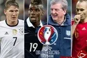 تیم منتخب ستاره های یورو 2016 