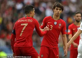 تمجید ستاره جوان تیم ملی پرتغال از رونالدو