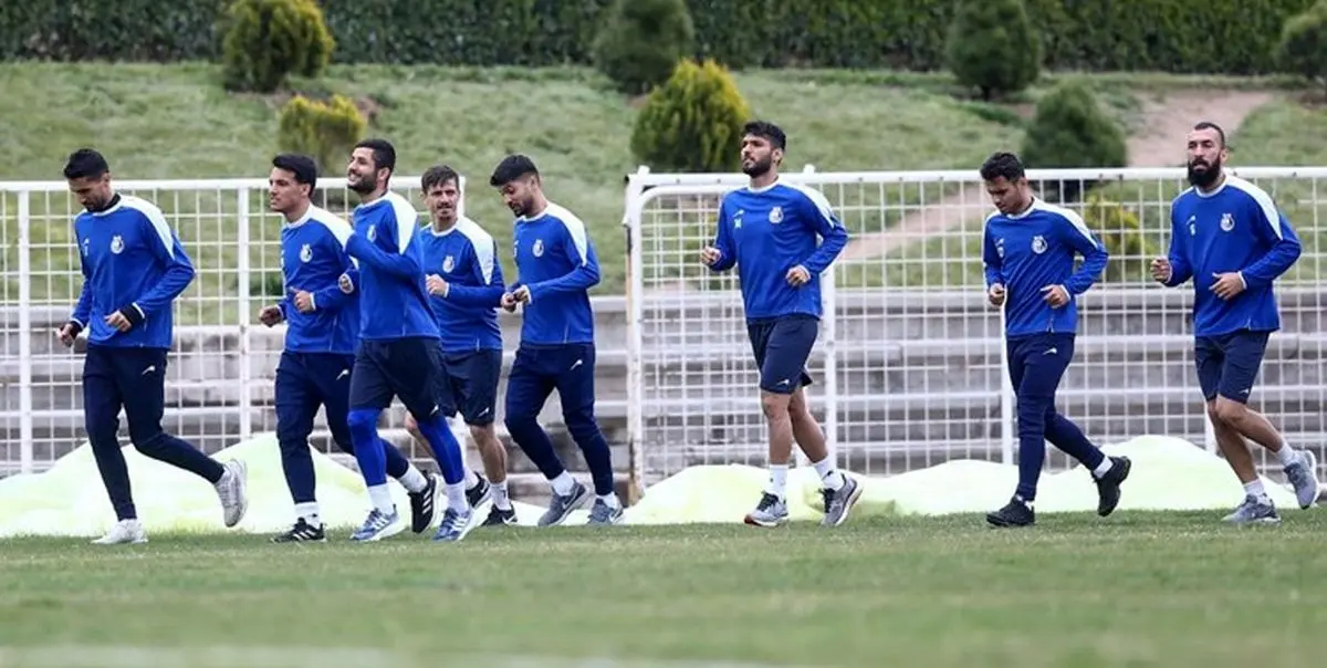 گفت وگوی مرموز وریا با مجیدی در تمرین امروز استقلال+ عکس