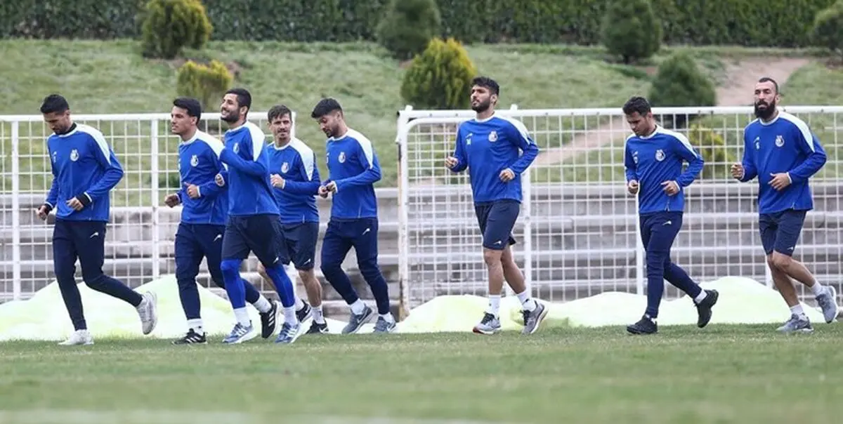 گفت و‌گوی مرموز وریا با مجیدی در تمرین امروز استقلال+ عکس