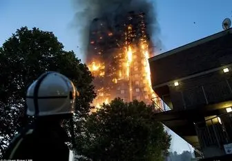 وضعیت مبهم بسیاری از ساکنان برج گرن‌فل لندن/ آتش سوزی ادامه دارد؟