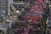 آخرین وداع؛ «آقای شهید ایران» به مشهدالرضا رسید/ تصاویر هوایی از خیابان امام رضا مشهد +عکس و فیلم