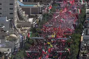 آخرین وداع؛ «آقای شهید ایران» به مشهدالرضا رسید/ تصاویر هوایی از خیابان امام رضا مشهد +عکس و فیلم