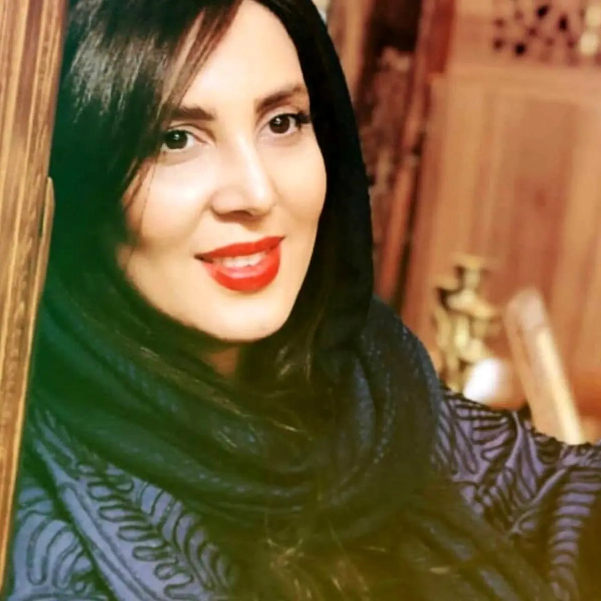 گریم منحصر به فرد لیلا بلوکات با چشمان اشکی! /عکس