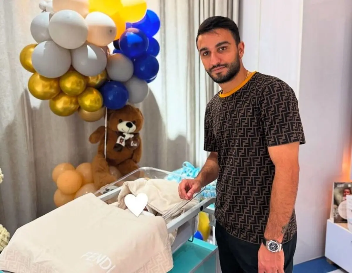 ستاره محبوب پرسپولیسی پدر شد 
