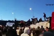 حمله هوایی به کامیون حامل غذا در غزه