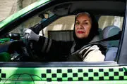 خانم بازیگری که حالا راننده تاکسی شده
