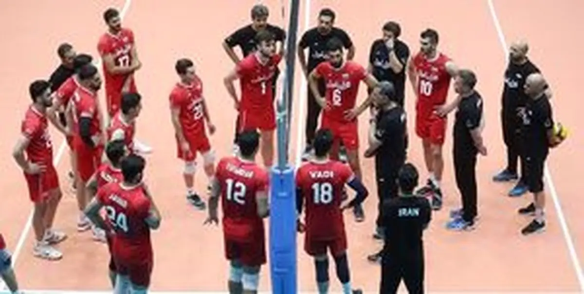 رونمایی از پوستر تیم ملی والیبال ایران در لیگ ملتهای ۲۰۲۳ +عکس