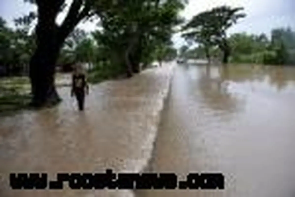 جوشیدن آب قنات در روستای سرخ آباد همدان موجب آبگرفتگی منازل شد