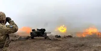  فیلمی از انهدام زره‌ پوش ارتش اوکراین