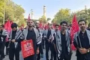 هیئات دانشجویی راهی مقتل رهبر شهید شدند