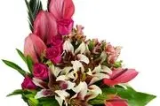 ایده های تزئین سبد گل با انواع مختلفی از گل ها