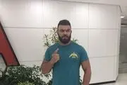 کری خوانی فایتنر مشهور ایرانی برای حریف آمریکایی