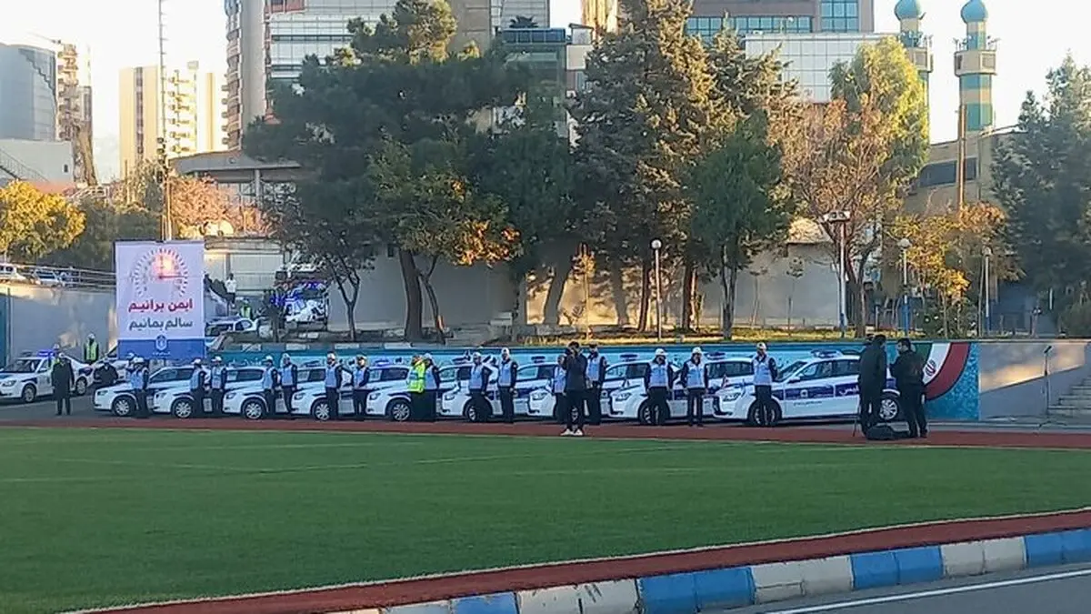 رزمایش خودرویی پلیس راهور برگزار شد
