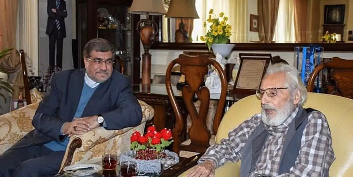 نماینده رئیس جمهور به عیادت «جمشید مشایخی» رفت