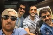 ارسطو، بهتاش، رحمت و دوبرره در کنار هم