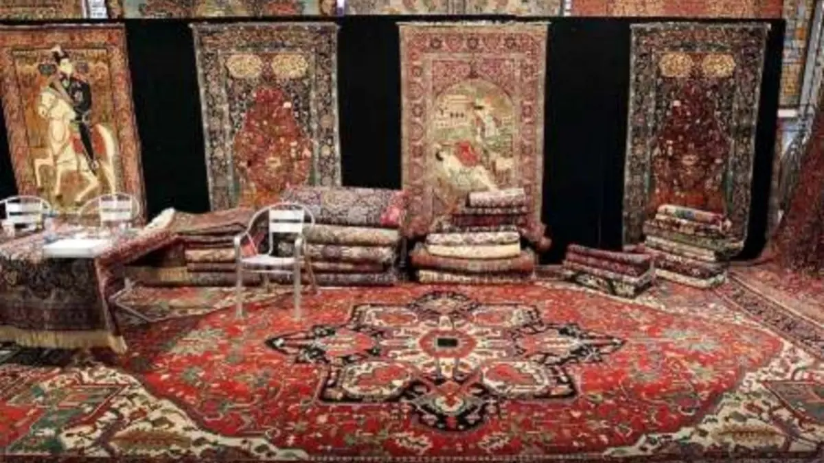 صادرات فرش ایران ۴۰۰ تا ۵۰۰ میلیون دلار است