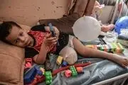 کودکان غزه قربانی محاصره رژیم اسرائیل