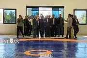 
افتتاح خانه کشتی طرقبه با حضور قالیباف
